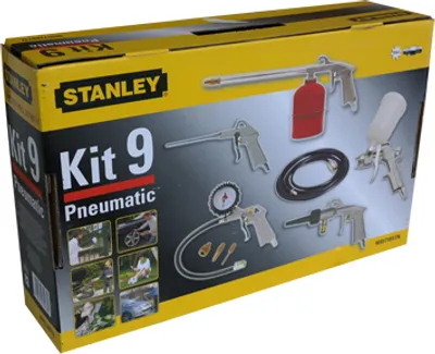 Obrázek produktu pro Stanley Druckluft-Set KIT 9 9-teilig