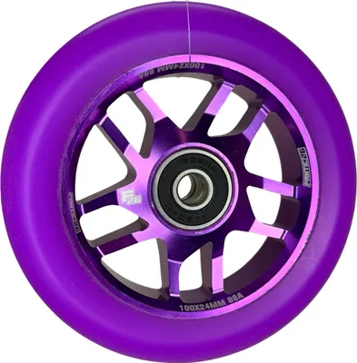 Produktbild von Fantic26 Base Stunt-Scooter Rolle 100mm Abec11 Lila/Pu Lila