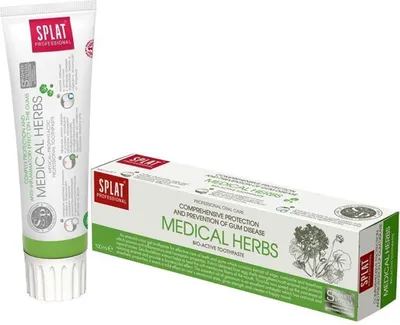 Image de SPLAT Bio Medical Herbs Anti-bleeding toothpaste (100ml), 59358