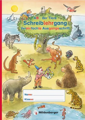 Produktbild von ABC der Tiere - Schreiblehrgang VA in Sammelmappe · bearbeitung