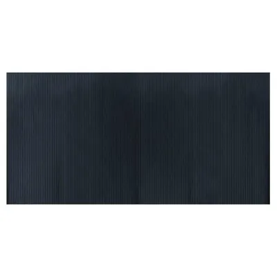 Produktbild von vidaXL Teppich Rechteckig Grau 100x200 cm Bambus