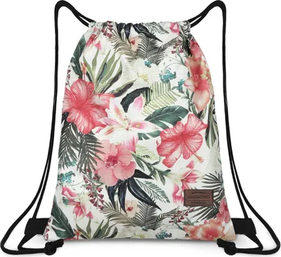 Produktbild von Zagatto Tasche Rucksack mit Blumenmuster „Marsilia" ZG710 Rucksacktasche