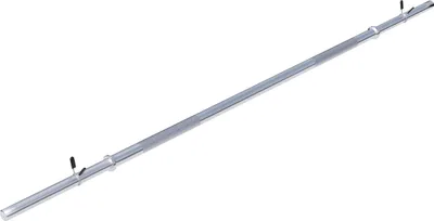 Produktbild von GORILLA SPORTS® Langhantelstange - Ø 30 mm, 170 cm länge, mit 2 Federverschlüsse, bis 200 kg Belastbar, aus Chrom - Langhantel, Hantelstange, Hantel, Langhantel-Stange