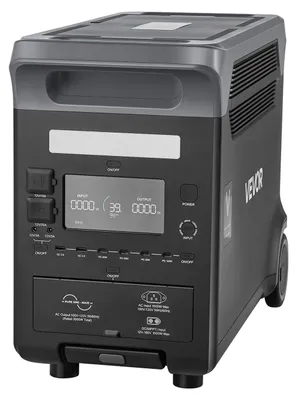 Immagine prodotto di Stazione di ricarica portatile con 2 pannelli solari da 200 W, generatore solare da 3000 W, batteria di riserva LiFePO4 da 3072 Wh e 13 porte di uscita, ideale per emergenze domestiche, campeggio all'aperto e viaggi in camper