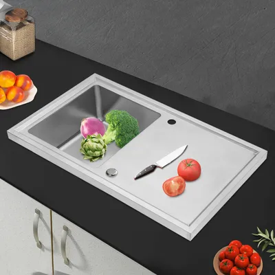 Produktbild von Spülbecken – Spüle – Waschbecken – Einbau-Spülbecken – Edelstahl – Große Kapazität