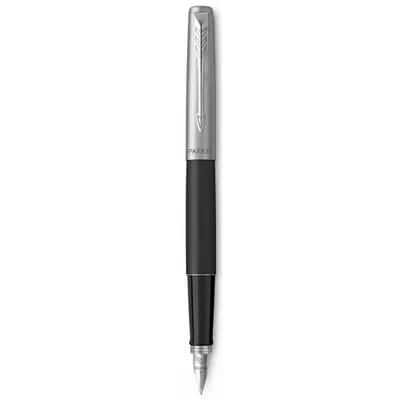 Produktbild von Parker Jotter Füllfederhalter Schwarz, Edelstahl 1 Stück