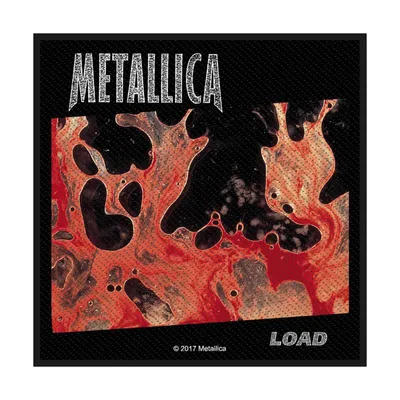 Produktbild von Metallica - Standardgröße - Patch - Polyester Logo RO1275 (Einheitsgröße) (Schwarz/Orange)