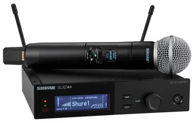 Image de Système sans fil complet Shure SLXD24+E/58 avec microphone SM58