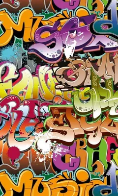 Produktbild von Fototapete - Graffiti Art 150x250cm - Vliestapete