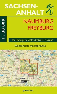 Produktbild von Wanderkarte Naumburg, Freyburg