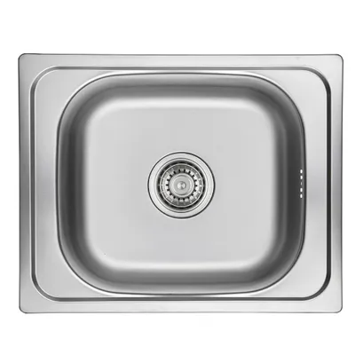 Produktbild von Einbauküche Stahlspüle Orion 40x50 + Siphon