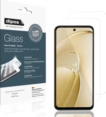 Zdjęcie produktu dla 2x dipos GlassCC Oukitel C68 Plus