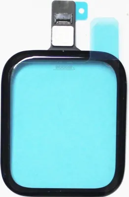 Produktbild von Display Glas Touchscreen Front Scheibe Digitizer für Apple Watch Uhr 3. Generation 42mm + Kleber und Flex Kabel schwarz