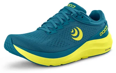 Immagine prodotto di Scarpe da running Topo Athletic Phantom 3 da uomo, colore blu navy/verde lime, taglia 44.5 EU