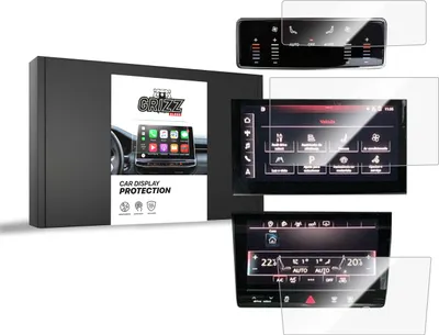 Produktbild von Keramische Autodisplayfolie 3in1 für Audi Q7 (2019-2025), Grizz Protector