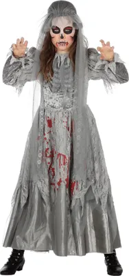 Produktbild von Kleid Halloween Braut, Größe:152