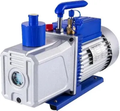 Zdjęcie produktu dla Pompa próżniowa PRO - Wysokowydajna maszyna do odzyskiwania czynnika chłodniczego - 3/4HP - Do klimatyzacji, lodówek i systemów HVAC - Z wózkiem i samoodpowietrzaniem