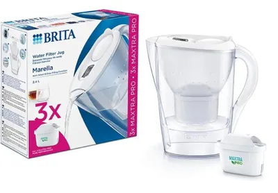 Image de BRITA Marella+3 Maxtra Pro carafe filtrante en PP