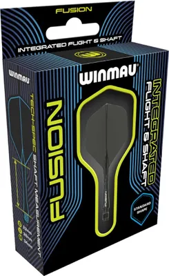 Produktbild von Winmau Fusion Flight/Schaftsystem Schwarz Short