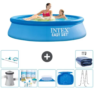 Imagen del producto de Conjunto de piscina Easy Set - 244x61 cm - 8 piezas - Modelo S20205