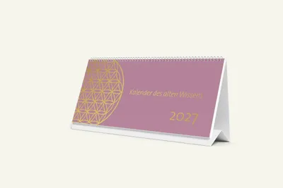 Zdjęcie produktu dla Kalendarz biurkowy 2027 - Kalendarz starożytnej wiedzy
