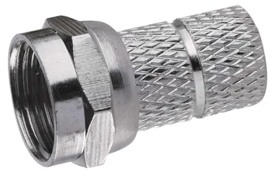 Konektor F vidlice pro koax CB113, 10 ks