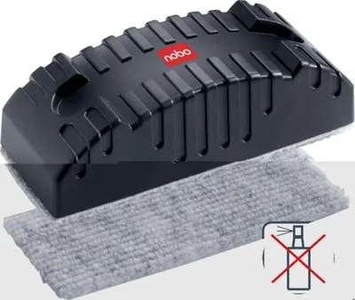 Produktbild von Nobo Nachfüll-Pads für Whiteboard-Tafelwischer, 10 Stück, Ideal für Dry Wipe Oberflächen, 34534497