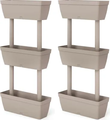 Obrázek produktu pro vidaXL květináč 6 ks 100 cm Taupe