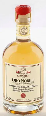 Immagine prodotto di Condimento Balsamico Bianco 'Oro Nobile' 500 ml. - Acetaia Leonardi