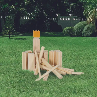 Image de Jeu Du Kubb Jeu Traditionnel Scandinave