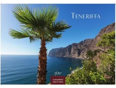 Obrázek produktu pro Kalendář Tenerife 2027 – nástěnný kalendář | Fotokalendář Španělsko 35 x 50 cm – s úchvatnými fotografiemi Tenerife, přírody, pláží a památek | Ideální pro milovníky Kanárských ostrovů.