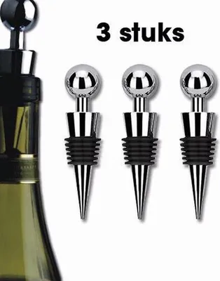 Immagine prodotto di Go Go Gadget – Tappi sottovuoto per vino – ermetici – Set da 3 pezzi