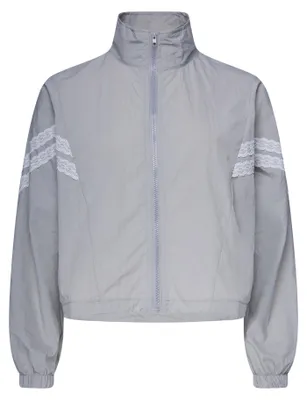 Produktbild von Damen Jacke aus 100% Polyester, mit Reißverschluss, grau, Größe M, reguläre Passform