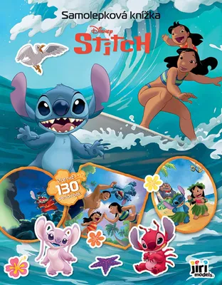 Obrázek produktu pro Samolepková knížka Lilo & Stitch