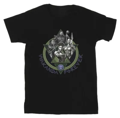 Immagine prodotto di Marvel - Maglietta da uomo "Wakanda Forever" BI43697 (M) (Nero)