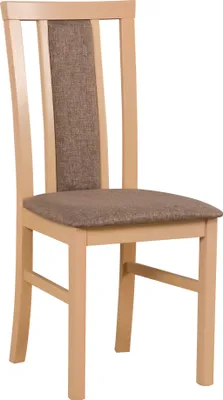 Image de LeafDesign Chaise de salle à manger en bois - Chaise hêtre massif - Chaise salle à manger set de 2 - Chaise en bois - Chaise de table - Chaise de cuisine set de 2, MILANO 7, sonoma