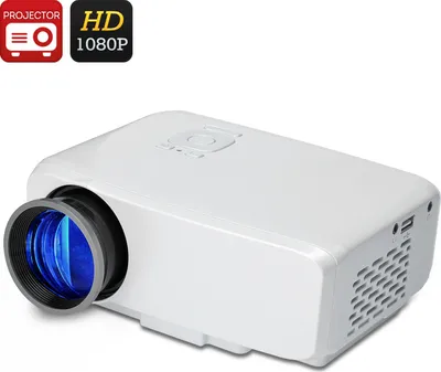 Produktbild von Kompakter Mini Projektor 800 Lumen HDMI 20.000 Std. Lampenlebensdauer
