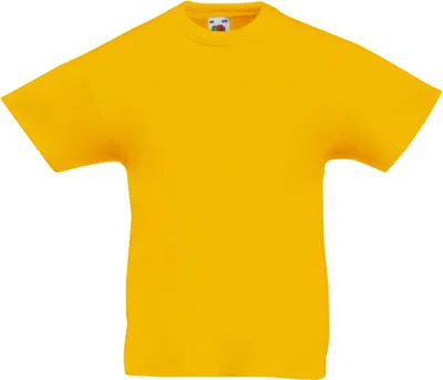 Immagine prodotto di Maglietta a maniche corte Fruit Of The Loom Original per bambini RW4730 (14-15 anni) (Giallo girasole)