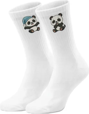 Produktbild von epicsocks Panda Liebe Kuschel Pandas Socken in 37-41 im Paar