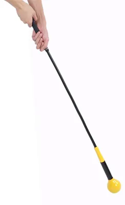 Immagine prodotto di Golf Swing Trainer Indoor Esercizio Forza Velocità Allenamento Aiuto Club (Giallo)