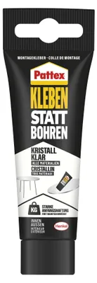Produktbild von Pattex PKBC1 Pattex Kraftkleber Kleben statt Bohren, 90 g Standtube