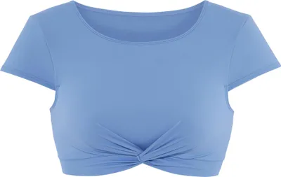 Produktbild von LASCANA ACTIVE Crop-Bikini-Top Oceana hellblau Größe 36 Cup C/D
