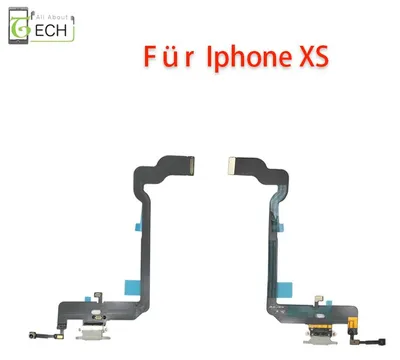 Produktbild von Für iPhone XS Ladebuchse Flex Audio Jack Buchse Mikrofon Kabel Kopfhöreransch...