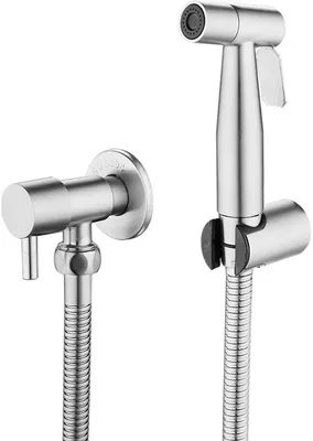 Image de Kit complet pour toilettes et bidet - Action manuelle - Acier résistant à la corrosion