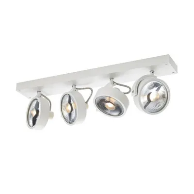 Produktbild von SLV KALU CW, Indoor Wand- & Deckenaufbauleuchte, QPAR111, 4x, weiß