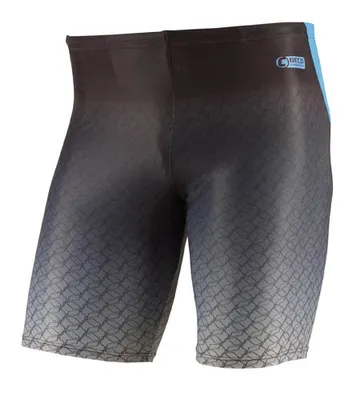 Produktbild von Schwimmstädte Wettbewerb Männer Polyester schwarz/grau Größe l