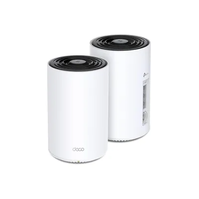 Produktbild von TP-Link Deco PX50 V1 - WLAN-System (2 Router) - bis zu 418 m² - Netz - GigE, G.hn - Wi-Fi 6 - Dual-Band