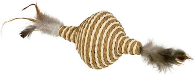 Produktbild von Nobby Kreisel mit Rassel und Federn 11 cm