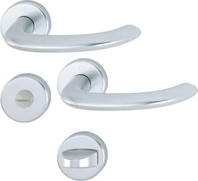 Produktbild von HOPPE Rosettengarnitur  Paris  Aluminium Natur 1138/42KV/42KVS - 2768216