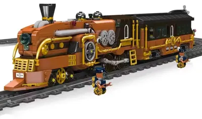Immagine prodotto di 12046 - Treno Steampunk (Mould King)